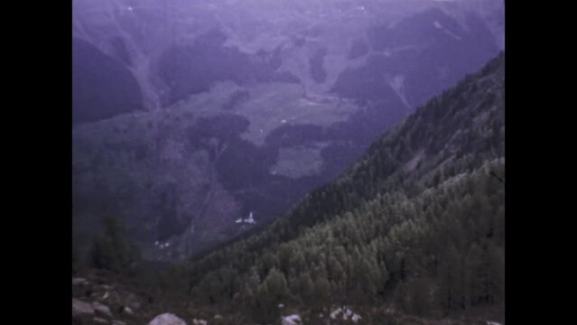 Italy 1974, Tirolo mountain landscape