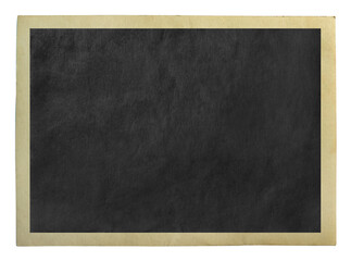 photo frame card isolated on the white backgrounds