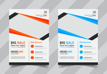 Flyer template design, Annual Report, Magazine, Poster, Business Presentation, Portfolio, Flyer, Banner, Website, Cover design template corporate brochure poster magazine flyer booklet leaflet.