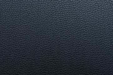 Fototapeta na wymiar Black matte leather texture background