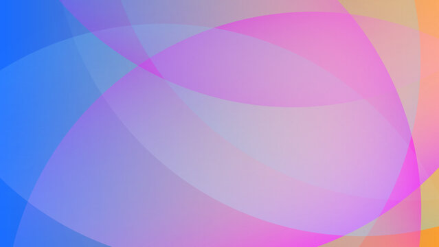 Abstract wave background with high saturation contrast pink purple orange gradient color