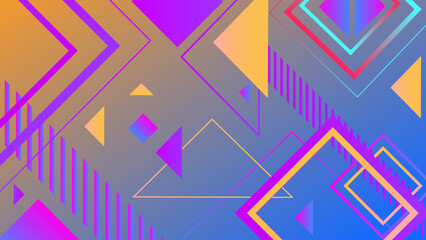 Abstract neon cyberpunk background with retro vibes gradient color 70s 80s 90s