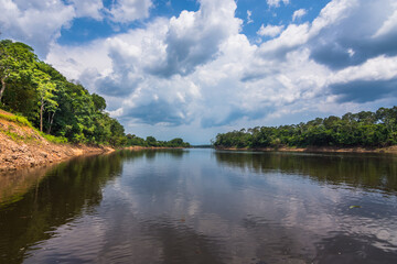 Beautiful landscape of the Amazon Rainforest - Amazonas, Brazil
