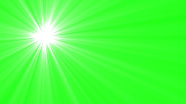 sunlight shining bright and glare - background green screen overlay effect video