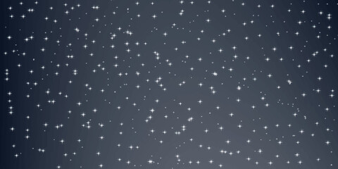 Stars on a modern abstract gray and white background