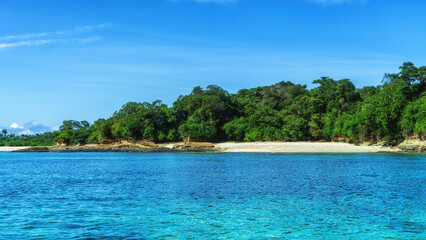 The Pearl Islands archipelago in the Pacific ocean, Panama