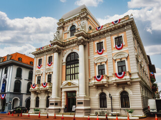 Obraz premium Museum of the history of Panama in Panama city.