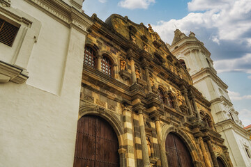 Cathedral Santa Maria la antigua, located in Panama city