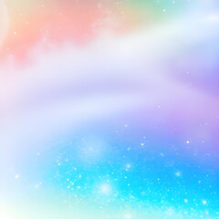 Pastel cosmic fantasy background. Generative AI.	