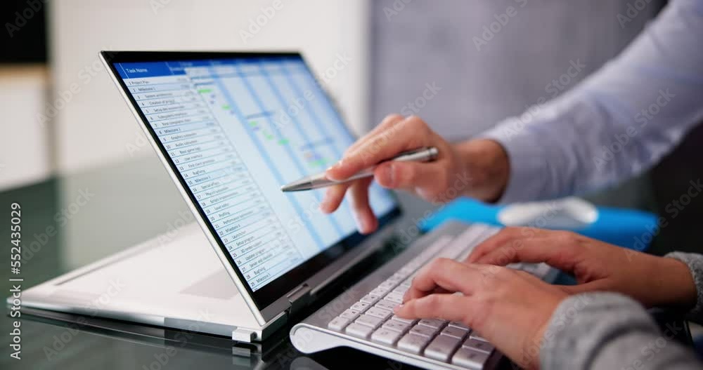 Poster Gantt Gantt Software Project