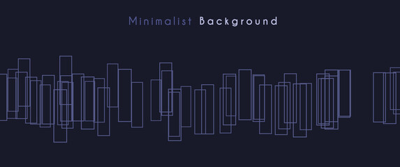 Abstract modern and futuristic rectangle pattern vector design, perfect for background, backdrop, business, template, banner, or card.