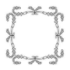 frames in vintage style with elements of ornament, art, pattern, background, texture, Vector illustration eps 10, Art.