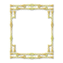 Obraz premium frames in vintage style with elements of ornament, art, pattern, background, texture, Vector illustration eps 10, Art.