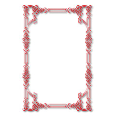 Obraz premium frames in vintage style with elements of ornament, art, pattern, background, texture, Vector illustration eps 10, Art.