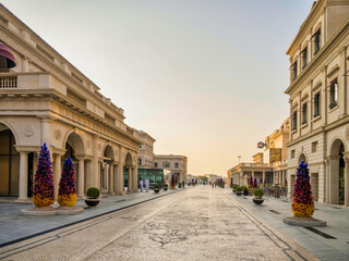 Mosaic main street of katara village, Doha, Qatar