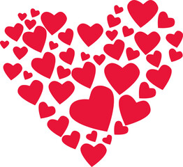 love heart pink valentine