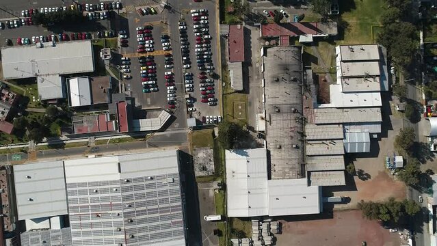 construction site in the city
