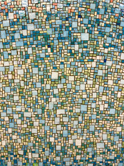 Full frame shot of mosaic tiled wall