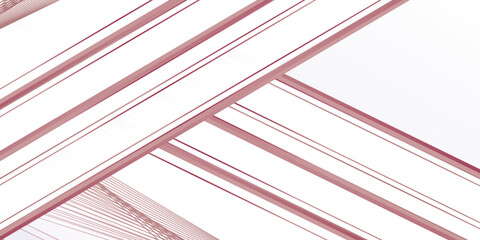 Pink white abstract background geometry shine and layer element vector for presentation design.