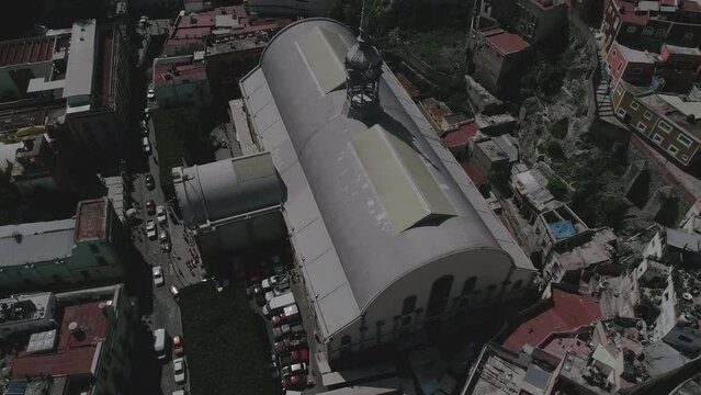 aerial view of the city