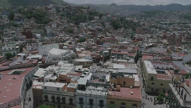 aerial view of the city of lisbon