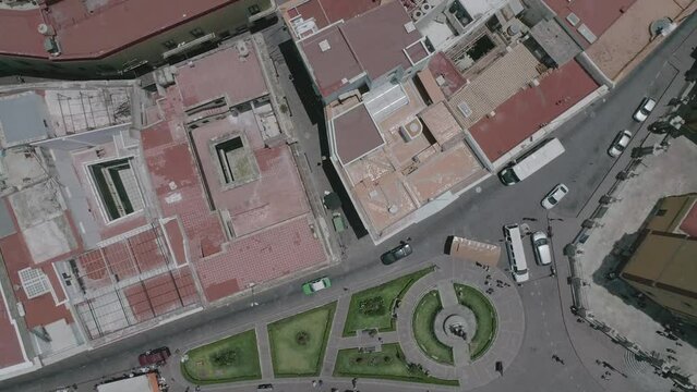 colorful houses in the city