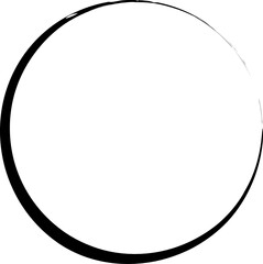 Circle Line. Hand drawn round