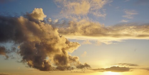 Clouds at Sunset, San Francisco Bay
