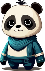 Beautiful full body panda © Gpbolde