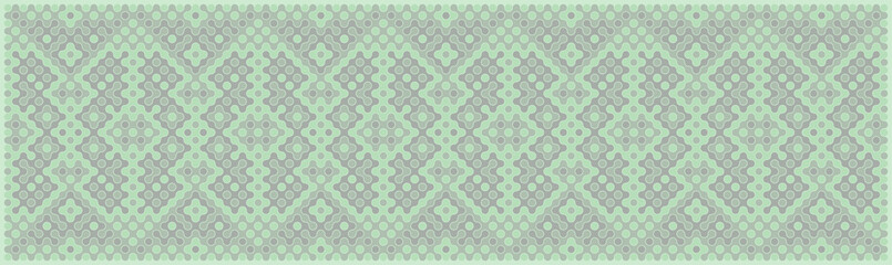 Multicolor truchet tiling connections illustration