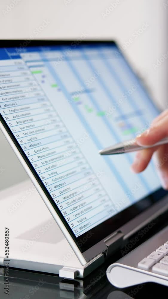 Poster Gantt Gantt Software Project