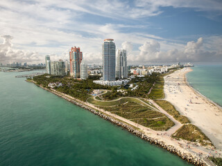 South Of 5th Park in South beach Florida. 