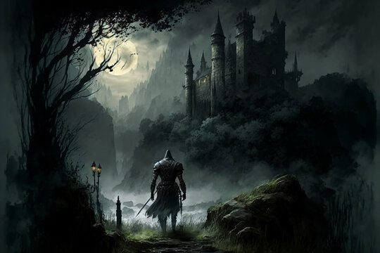 Dark Fantasy Landscape