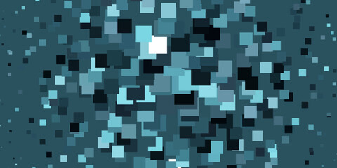 Light BLUE vector backdrop with rectangles.