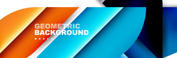 Abstract background with geometric elements. Creative trendy design. Vector Illustrations For Wallpaper, Banner, Background, Card, Book Illustration, landing page