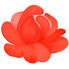 Beautiful Watercolor Flower Illustration