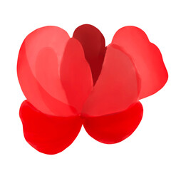 Beautiful Watercolor Flower Illustration