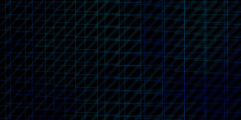 Dark BLUE vector backdrop with lines.