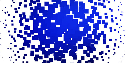 Light BLUE vector background in polygonal style.