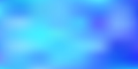 Light blue vector abstract blur backdrop.