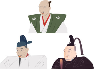 織田信長　豊臣秀吉　徳川家康　三英傑