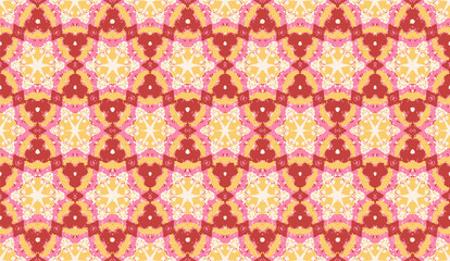 Abstract seamless pattern, seamless wallpaper, seamless background designed for use for interior,wallpaper,fabric,curtain,carpet,clothing,Batik,satin,background , illustration, Embroidery style.
