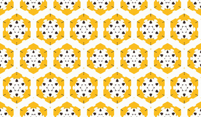 Abstract seamless pattern, seamless wallpaper, seamless background designed for use for interior,wallpaper,fabric,curtain,carpet,clothing,Batik,satin,background , illustration, Embroidery style.