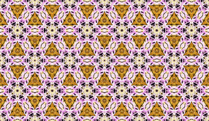 Abstract seamless pattern, seamless wallpaper, seamless background designed for use for interior,wallpaper,fabric,curtain,carpet,clothing,Batik,satin,background , illustration, Embroidery style.