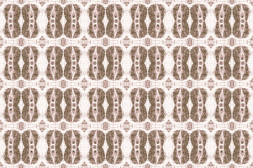 Fototapeta premium Abstract seamless pattern, seamless wallpaper, seamless background designed for use for interior,wallpaper,fabric,curtain,carpet,clothing,Batik,satin,background , illustration, Embroidery style.
