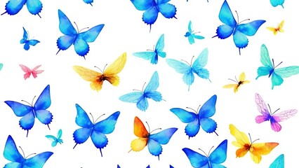 Fototapeta na wymiar Butterfly illustration background design.