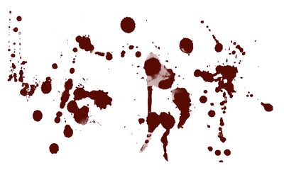 Obraz na płótnie Canvas blood drop background
