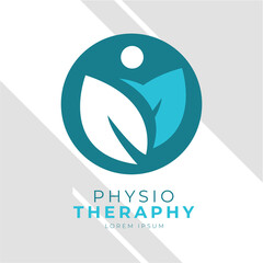 Creative physiotherapy logo This logo incorporate with abstract the creative way. It will be suitable for which company or brand name.