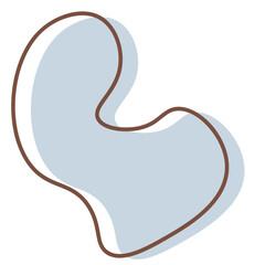 Organic Blob Shape Element