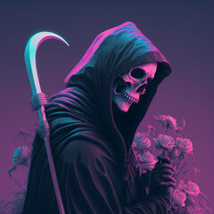Grim Reaper AI Generated